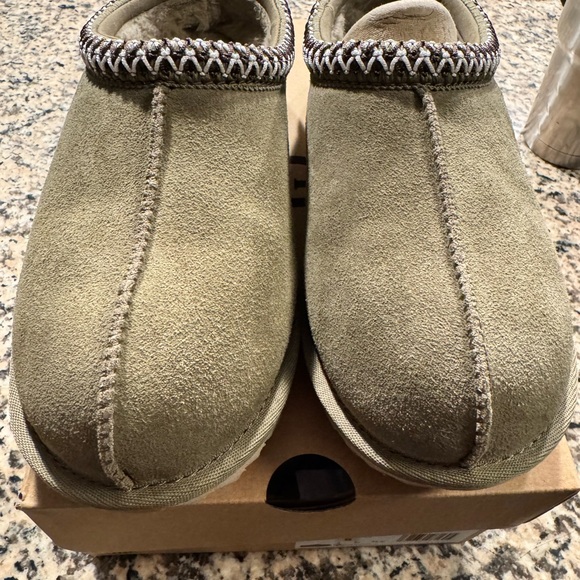 UGG Olive Green Slippers - Picture 2 of 5